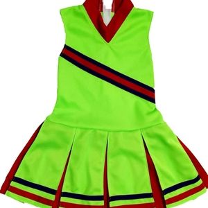 - NWT Girls Colorful Cherleader Uniform Cosplay Costume Dress